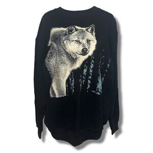 Vintage 1990 Wolf Sweatshirt